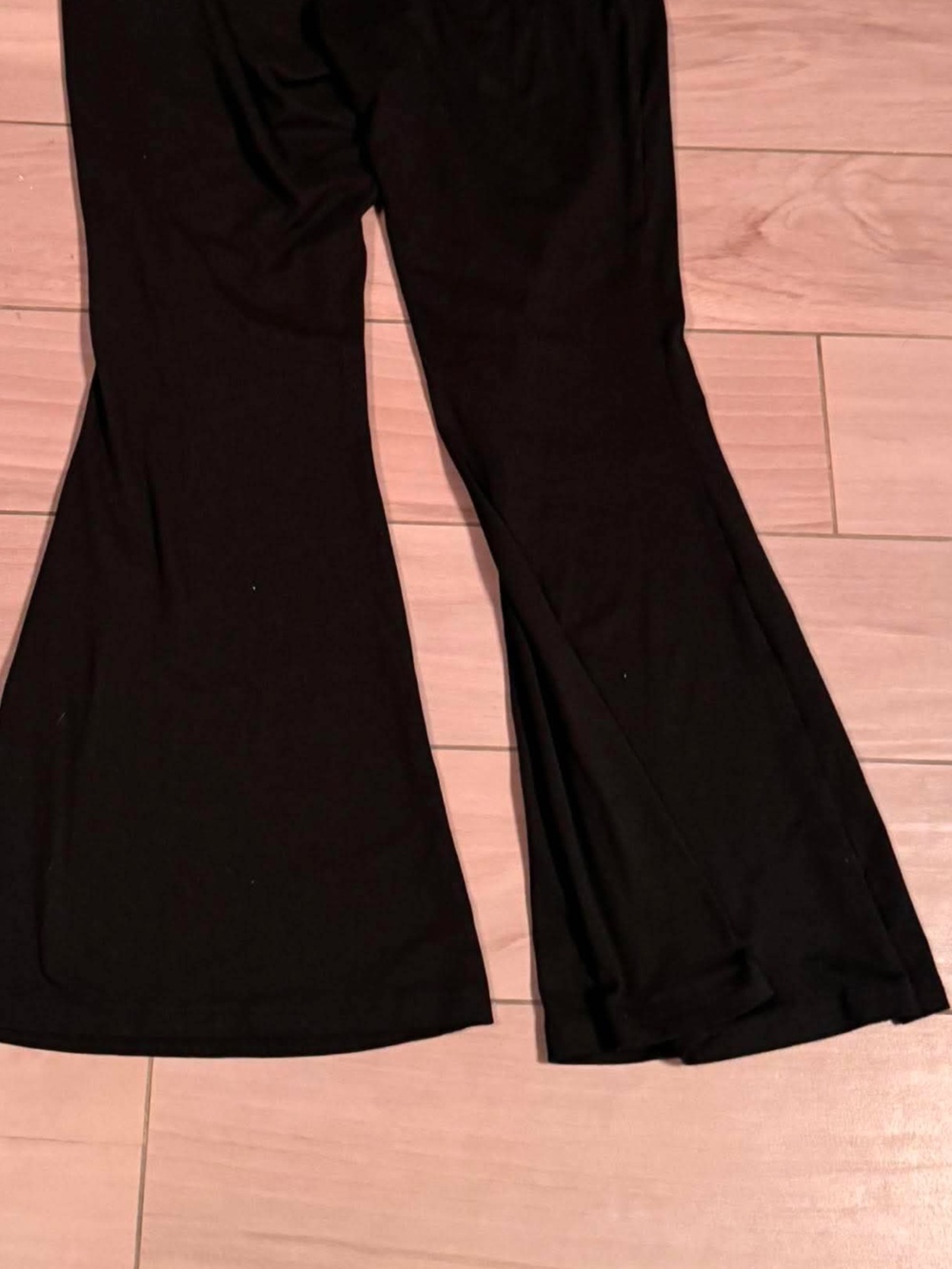 SHEIN Black Stretch Flare Pants XL - Picture 6 of 6